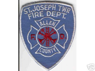 Saint Joseph Twp Fire Dept
Thanks to Brent Kimberland for this scan.
County: Allen
Keywords: indiana township department fd st