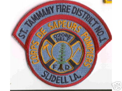 St Tammany Fire District No 1
Thanks to Brent Kimberland for this scan.
Keywords: louisiana saint number slidell saint