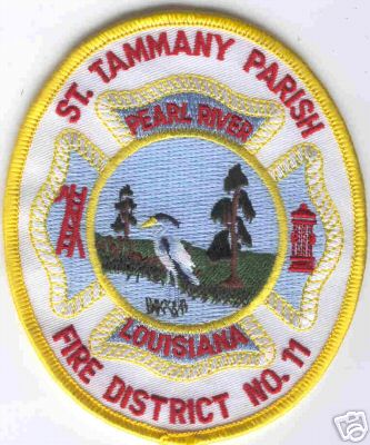 St Tammany Parish Fire District No 11
Thanks to Brent Kimberland for this scan.
Keywords: louisiana saint number pearl river saint