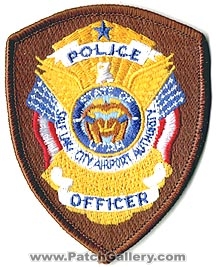 Salt Lake City Airport Authority Police Department Officer (Utah)
Thanks to Alans-Stuff.com for this scan.
Keywords: dept.