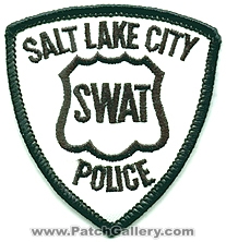 Salt Lake City Police Department SWAT (Utah)
Thanks to Alans-Stuff.com for this scan.
Keywords: dept.