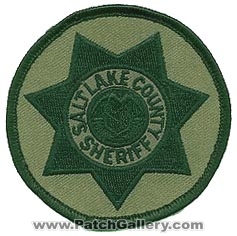Salt Lake County Sheriff's Department (Utah)
Thanks to Alans-Stuff.com for this scan.
Keywords: sheriffs dept.