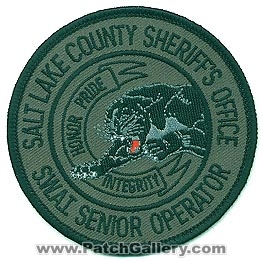 Salt Lake County Sheriff's Office SWAT Senior Operator (Utah)
Thanks to Alans-Stuff.com for this scan.
Keywords: sheriffs department dept. s.w.a.t.
