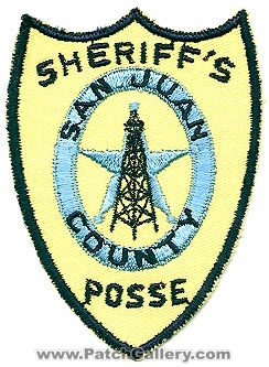 San Juan County Sheriff's Department Posse (Utah)
Thanks to Alans-Stuff.com for this scan.
Keywords: sheriffs dept.