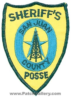 San Juan County Sheriff's Department Posse (Utah)
Thanks to Alans-Stuff.com for this scan.
Keywords: sheriffs dept.