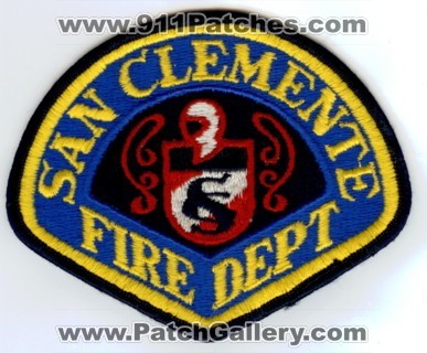 San Clemente Fire Department (California)
Thanks to Paul Howard for this scan.
Keywords: dept.