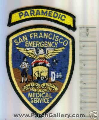 San Francisco Emergency Medical Service Paramedic (California)
Thanks to Mark C Barilovich for this scan.
Keywords: ems