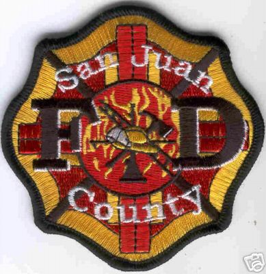 San Juan County FD
Thanks to Brent Kimberland for this scan.
Keywords: new mexico fire department
