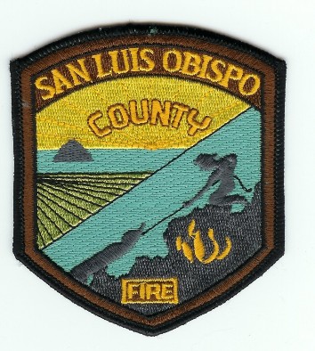 San Luis Obispo County Fire
Thanks to PaulsFirePatches.com for this scan.
Keywords: california