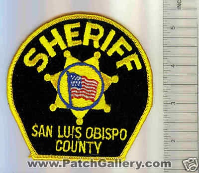 San Luis Obispo County Sheriff (California)
Thanks to Mark C Barilovich for this scan.
