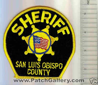 San Luis Obispo County Sheriff (California)
Thanks to Mark C Barilovich for this scan.
