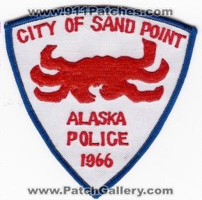 Sand Point Police Department (Alaska)
Thanks to apdsgt for this scan.
Keywords: dept. city of