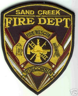 Sand Creek Fire Dept
Thanks to Brent Kimberland for this scan.
Keywords: wisconsin department rescue