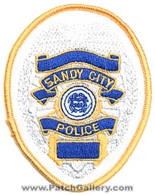 Sandy City Police Department (Utah)
Thanks to Alans-Stuff.com for this scan.
Keywords: dept.