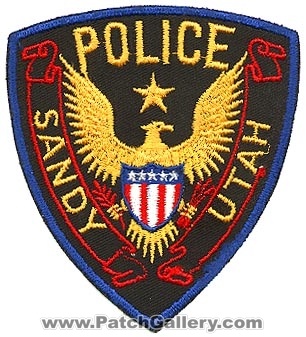 Sandy Police Department (Utah)
Thanks to Alans-Stuff.com for this scan.
Keywords: dept.