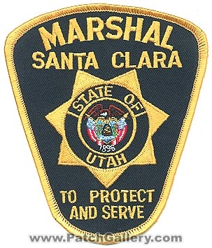 Santa Clara Marshal (Utah)
Thanks to Alans-Stuff.com for this scan.
