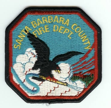 Santa Barbara County Fire Dept
Thanks to PaulsFirePatches.com for this scan.
Keywords: california department