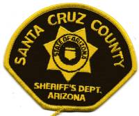 Santa Cruz County Sheriff's Dept (Arizona)
Thanks to BensPatchCollection.com for this scan.
Keywords: sheriffs department