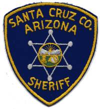 Santa Cruz County Sheriff (Arizona)
Thanks to BensPatchCollection.com for this scan.
