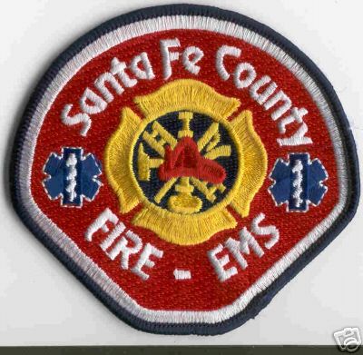 Santa Fe County Fire EMS
Thanks to Brent Kimberland for this scan.
Keywords: new mexico