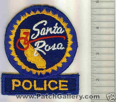 Santa Rosa Police (California)
Thanks to Mark C Barilovich for this scan.
