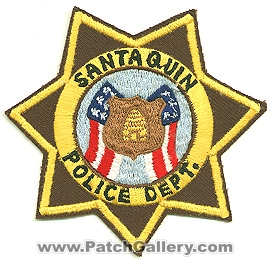Santaquin Police Department (Utah)
Thanks to Alans-Stuff.com for this scan.
Keywords: dept.