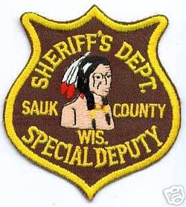 sauk special wisconsin patchgallery deputy sheriff dept sheriffs county patches police departments ambulance 911patches offices emblems enforcement depts ems rescue