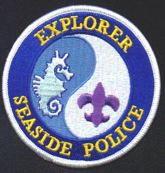Seaside Police Explorer
Thanks to EmblemAndPatchSales.com for this scan.
Keywords: california