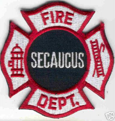Secaucus Fire Dept
Thanks to Brent Kimberland for this scan.
Keywords: new jersey department