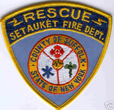 Setauket Fire Dept Rescue
Thanks to Brent Kimberland for this scan.
Keywords: new york department suffolk county