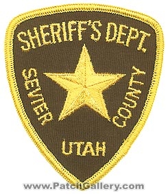 Sevier County Sheriff's Department (Utah)
Thanks to Alans-Stuff.com for this scan.
Keywords: sheriffs dept.