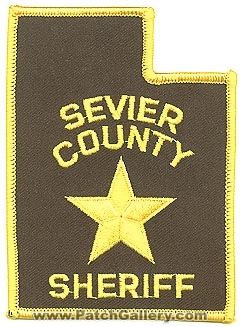 Sevier County Sheriff's Department (Utah)
Thanks to Alans-Stuff.com for this scan.
Keywords: sheriffs dept.