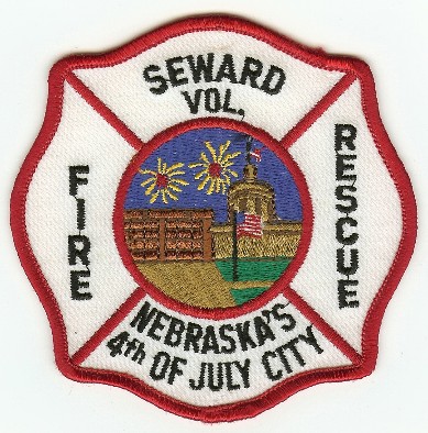 Seward Vol Fire Rescue
Thanks to PaulsFirePatches.com for this scan.
Keywords: nebraska volunteer