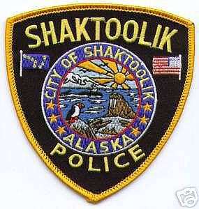Shaktoolik Police (Alaska)
Thanks to apdsgt for this scan.
Keywords: city of