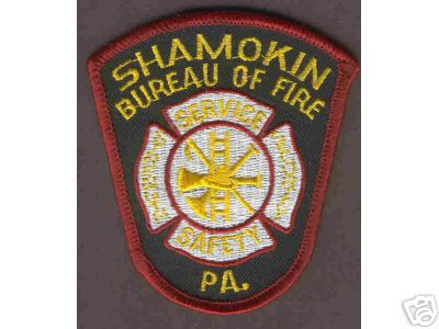 Shamokin Bureau of Fire
Thanks to Brent Kimberland for this scan.
Keywords: pennsylvania