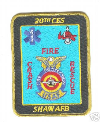 Shaw AFB Crash Fire Rescue
Thanks to Jack Bol for this scan.
Keywords: north carolina usaf air force base 20th ces cfr arff aircraft