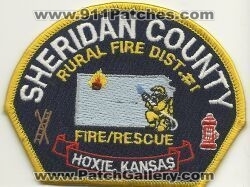 Sheridan County Rural Fire Rescue District Number 1 (Kansas)
Thanks to Mark Hetzel Sr. for this scan.
Keywords: dist. #1 hoxie