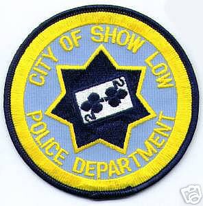 Show Low Police Department (Arizona)
Thanks to apdsgt for this scan.
Keywords: city of