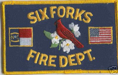 Six Forks Fire Dept
Thanks to Brent Kimberland for this scan.
Keywords: north carolina department