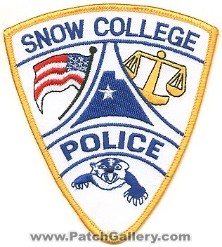 Snow College Police Department (Utah)
Thanks to Alans-Stuff.com for this scan.
Keywords: dept.