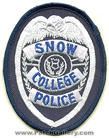 Snow College Police Department (Utah)
Thanks to Alans-Stuff.com for this scan.
Keywords: dept.