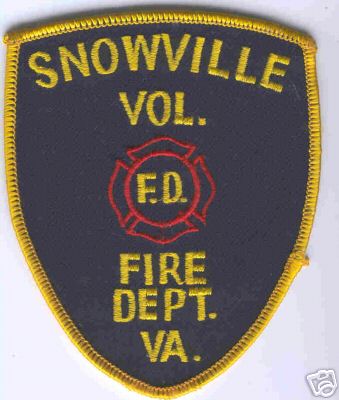Snowville Vol Fire Dept
Thanks to Brent Kimberland for this scan.
Keywords: virginia volunteer department