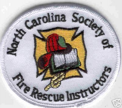 North Carolina Society of Fire Rescue Instructors
Thanks to Brent Kimberland for this scan.
