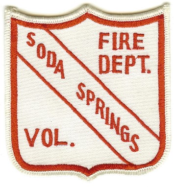 Soda Springs Vol Fire Dept
Thanks to PaulsFirePatches.com for this scan.
Keywords: idaho volunteer department