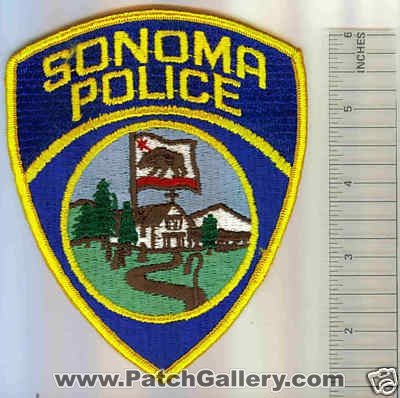 Sonoma Police (California)
Thanks to Mark C Barilovich for this scan.
