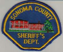 Sonoma County Sheriff's Dept
Thanks to BlueLineDesigns.net for this scan.
Keywords: california sheriffs department