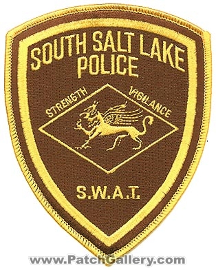South Salt Lake Police Department SWAT (Utah)
Thanks to Alans-Stuff.com for this scan.
Keywords: dept. s.w.a.t.