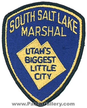 South Salt Lake Marshal (Utah)
Thanks to Alans-Stuff.com for this scan.
Keywords: Utah's Biggest Little City