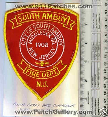 South Amboy Fire Department (New Jersey)
Thanks to Mark C Barilovich for this scan.
Keywords: dept. n.j. nj city of middlesex co. county