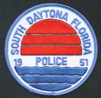 South Daytona Police
Thanks to EmblemAndPatchSales.com for this scan.
Keywords: florida